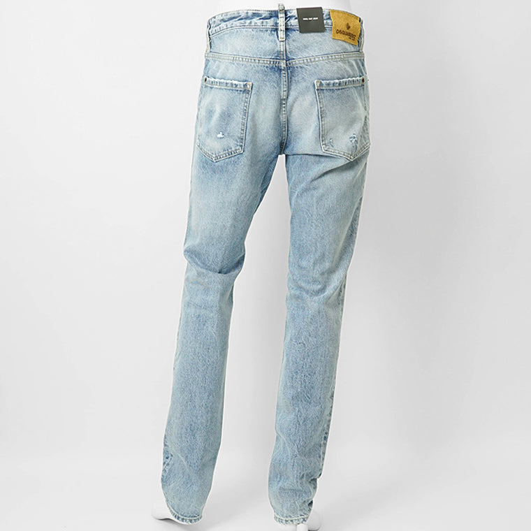 DSQUARED2 メンズ ジーンズ COOL GUY JEAN S74LB1745 S30839 ウォッシュブルー 470