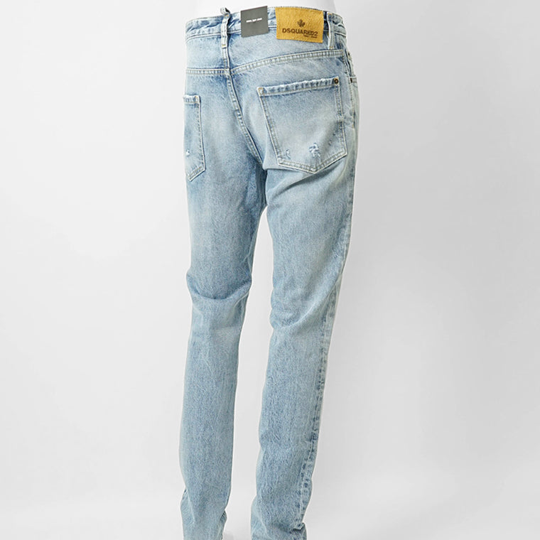 DSQUARED2 メンズ ジーンズ COOL GUY JEAN S74LB1745 S30839 ウォッシュブルー 470