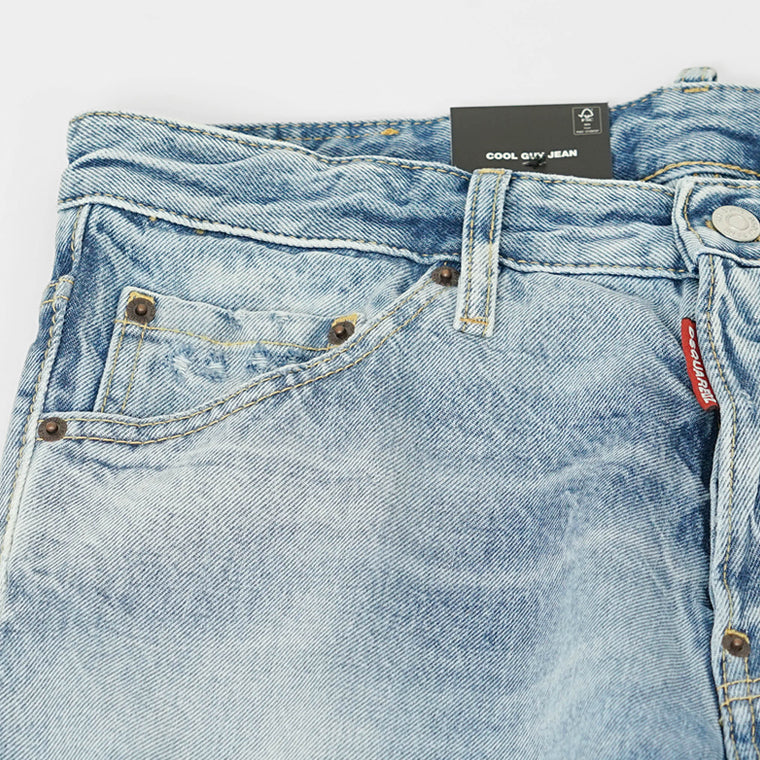 DSQUARED2 メンズ ジーンズ COOL GUY JEAN S74LB1745 S30839 ウォッシュブルー 470