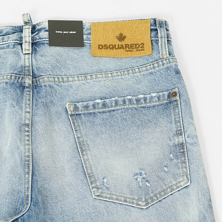 DSQUARED2 メンズ ジーンズ COOL GUY JEAN S74LB1745 S30839 ウォッシュブルー 470