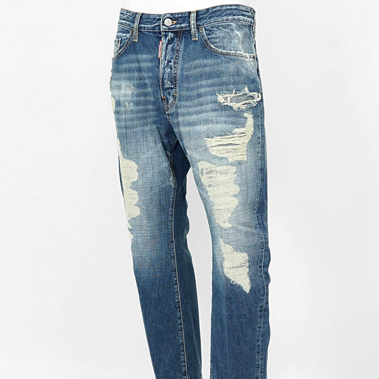 DSQUARED2 メンズ ジーンズ BRO JEAN S74LB1752 D30011 ウォッシュブルー 470