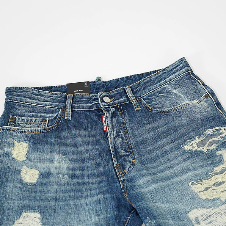 DSQUARED2 メンズ ジーンズ BRO JEAN S74LB1752 D30011 ウォッシュブルー 470