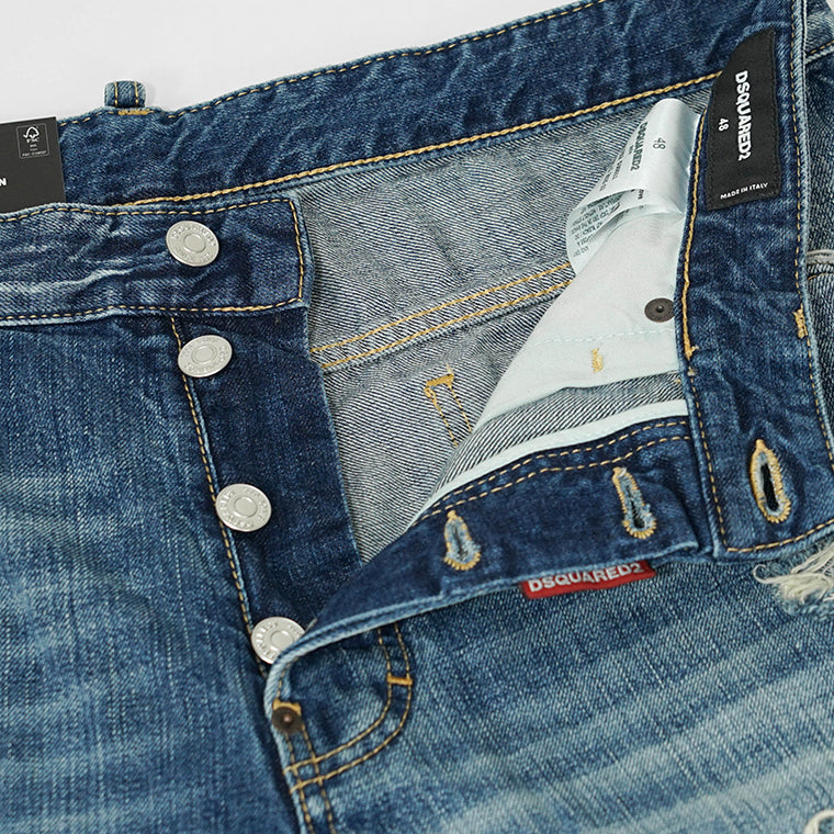 DSQUARED2 メンズ ジーンズ BRO JEAN S74LB1752 D30011 ウォッシュブルー 470