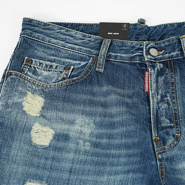 DSQUARED2 メンズ ジーンズ BRO JEAN S74LB1752 D30011 ウォッシュブルー 470