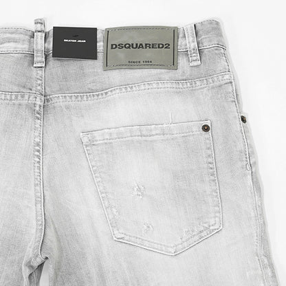 DSQUARED2 メンズ ジーンズ SKATER JEAN S74LB1754 S30260 ウォッシュグレー 852