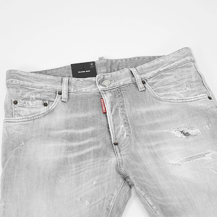 DSQUARED2 メンズ ジーンズ SKATER JEAN S74LB1754 S30260 ウォッシュグレー 852