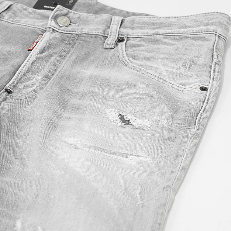 DSQUARED2 メンズ ジーンズ SKATER JEAN S74LB1754 S30260 ウォッシュグレー 852