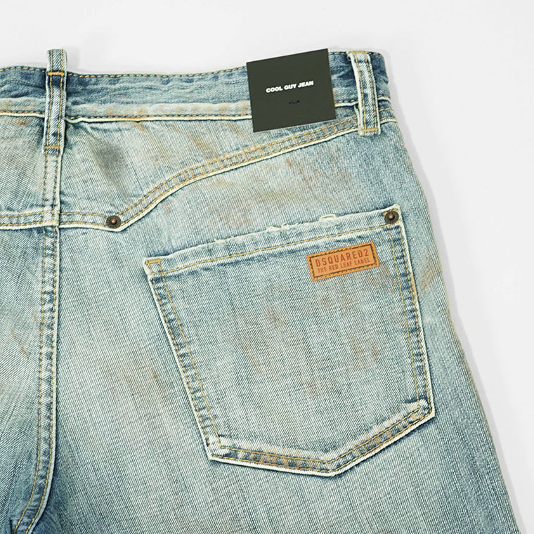 DSQUARED2 メンズ ジーンズ COOL GUY JEAN S74LB1757 D30011 ウォッシュブルー 470