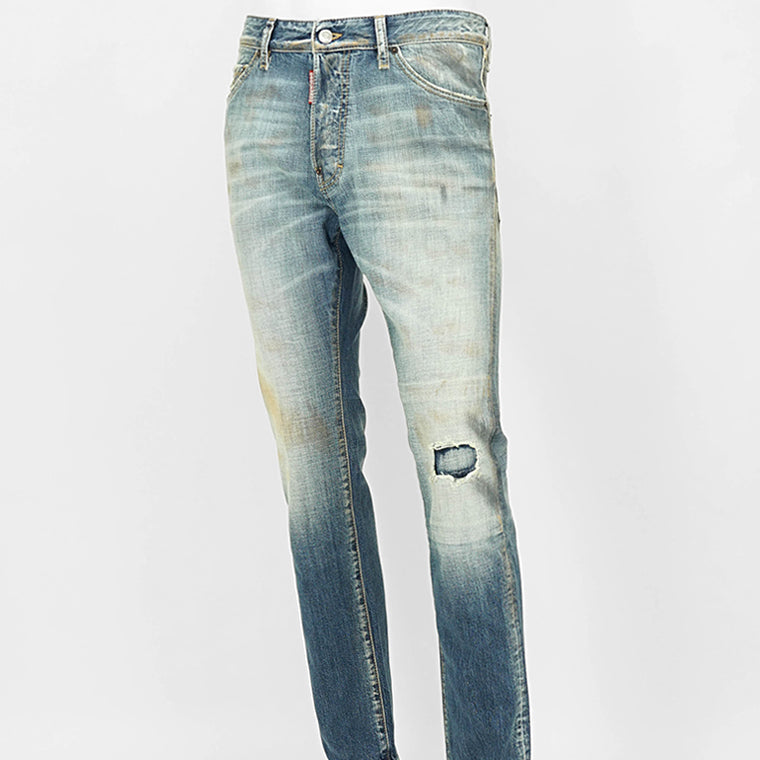 DSQUARED2 メンズ ジーンズ COOL GUY JEAN S74LB1757 D30011 ウォッシュブルー 470