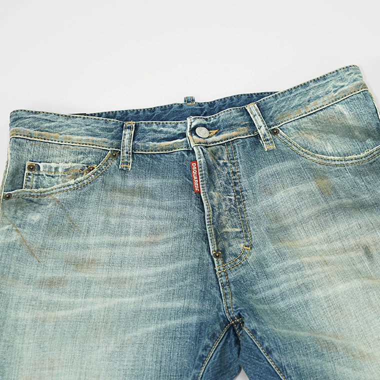 DSQUARED2 メンズ ジーンズ COOL GUY JEAN S74LB1757 D30011 ウォッシュブルー 470