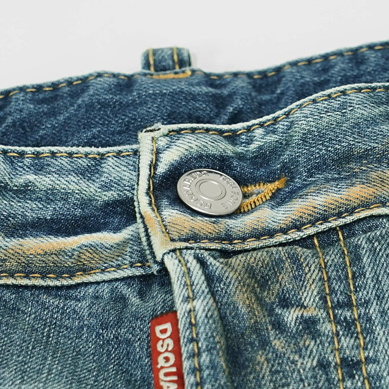 DSQUARED2 メンズ ジーンズ COOL GUY JEAN S74LB1757 D30011 ウォッシュブルー 470