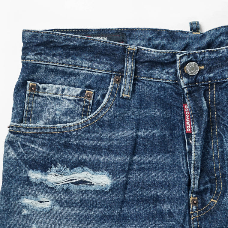 DSQUARED2 メンズ ジーンズ 642 JEAN S74LB1838 D30011 ウォッシュブルー 470