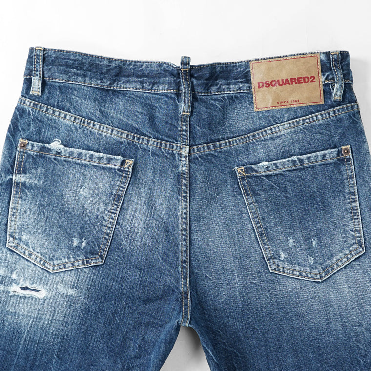 DSQUARED2 メンズ ジーンズ 642 JEAN S74LB1838 D30011 ウォッシュブルー 470