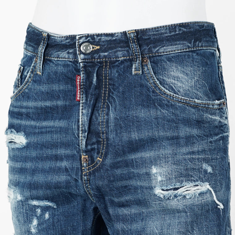 DSQUARED2 メンズ ジーンズ 642 JEAN S74LB1838 D30011 ウォッシュブルー 470