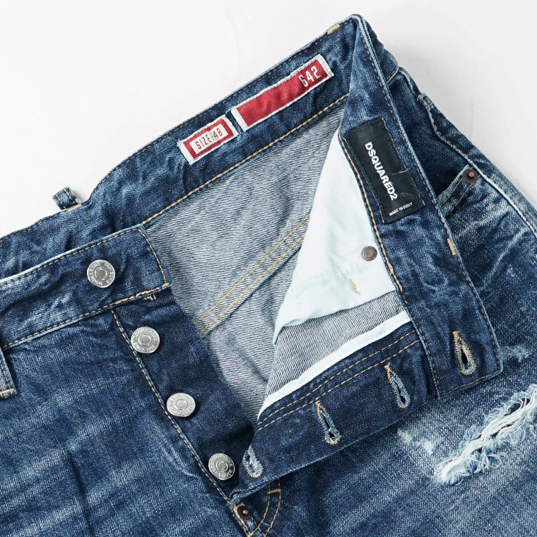 DSQUARED2 メンズ ジーンズ 642 JEAN S74LB1838 D30011 ウォッシュブルー 470