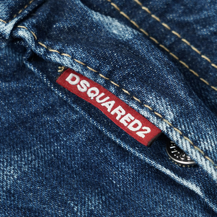 DSQUARED2 メンズ ジーンズ 642 JEAN S74LB1838 D30011 ウォッシュブルー 470
