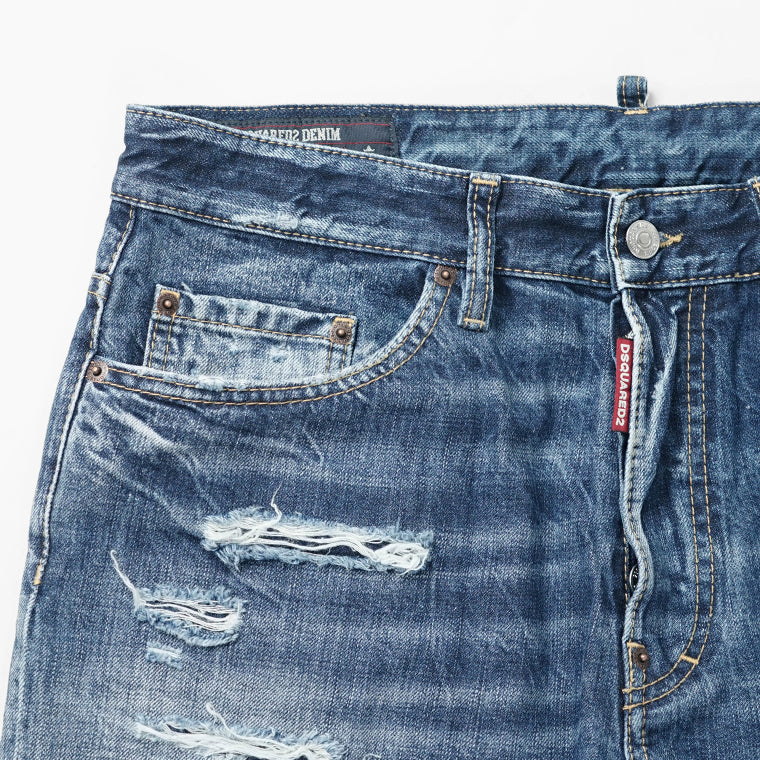DSQUARED2 メンズ ジーンズ BRO JEAN S74LB1839 D30011 ウォッシュブルー 470
