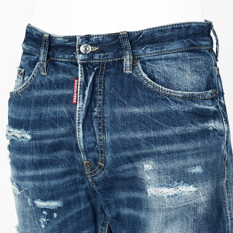 DSQUARED2 メンズ ジーンズ BRO JEAN S74LB1839 D30011 ウォッシュブルー 470