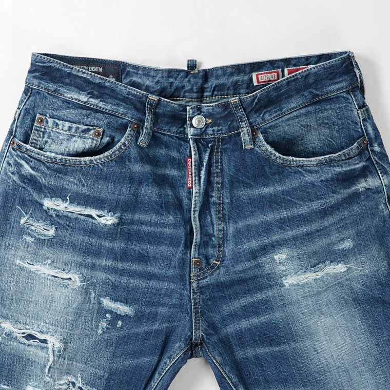 DSQUARED2 メンズ ジーンズ BRO JEAN S74LB1839 D30011 ウォッシュブルー 470