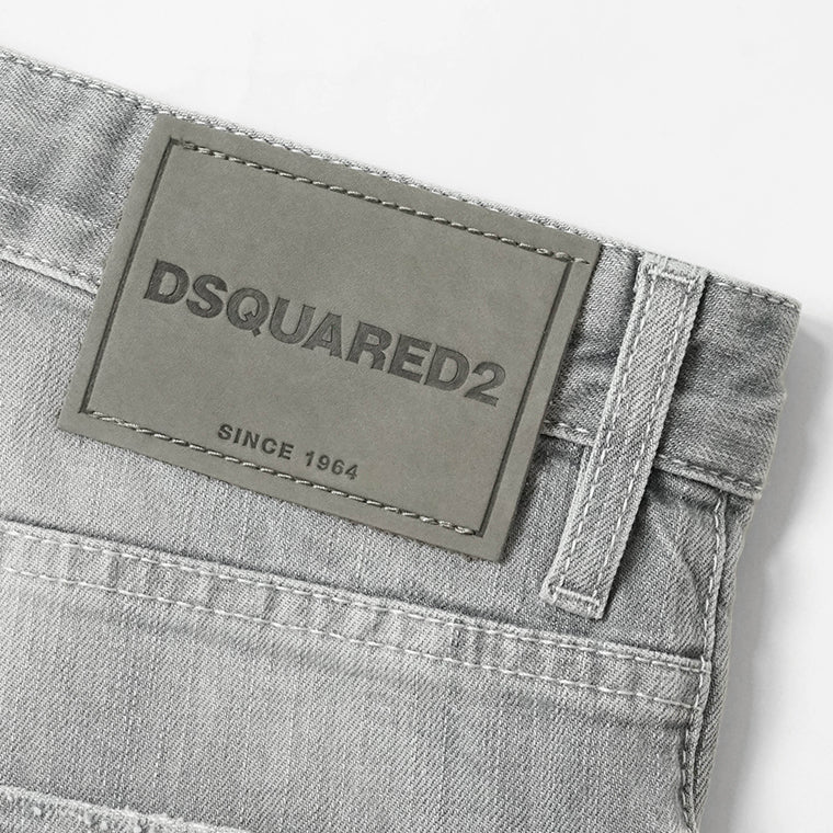 DSQUARED2 メンズ ジーンズ SLIM TWIST JEAN S74LB1870 S30260 ウォッシュグレー 852
