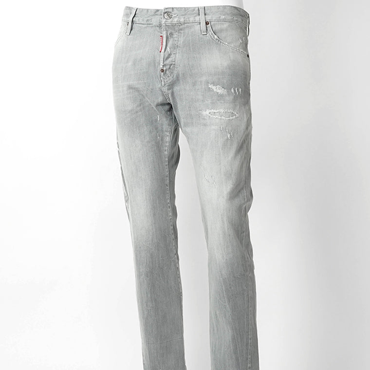 DSQUARED2 メンズ ジーンズ SLIM TWIST JEAN S74LB1870 S30260 ウォッシュグレー 852