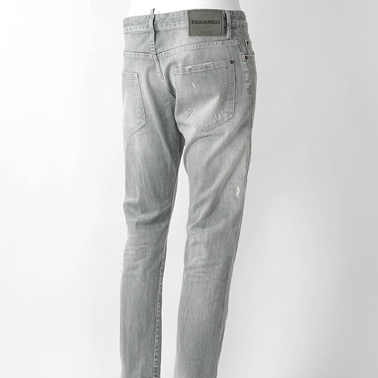 DSQUARED2 メンズ ジーンズ SLIM TWIST JEAN S74LB1870 S30260 ウォッシュグレー 852
