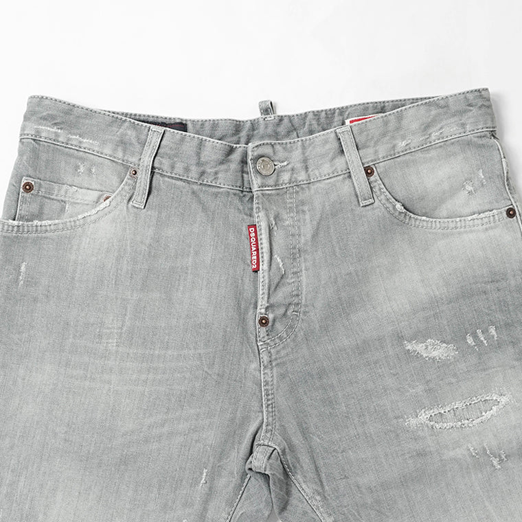 DSQUARED2 メンズ ジーンズ SLIM TWIST JEAN S74LB1870 S30260 ウォッシュグレー 852