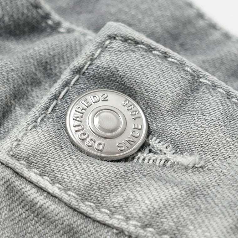 DSQUARED2 メンズ ジーンズ SLIM TWIST JEAN S74LB1870 S30260 ウォッシュグレー 852