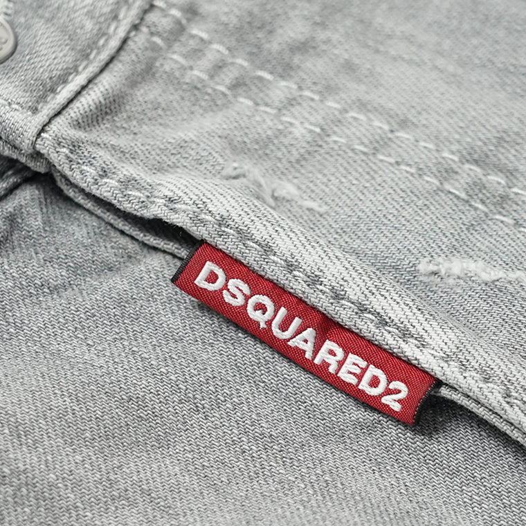 DSQUARED2 メンズ ジーンズ SLIM TWIST JEAN S74LB1870 S30260 ウォッシュグレー 852