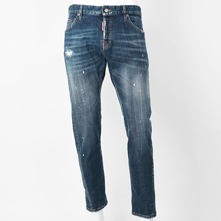 DSQUARED2 メンズ ジーンズ SLIM TWIST JEAN S74LB1874 S30664 ウォッシュブルー 470