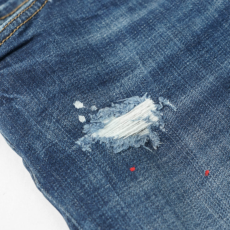 DSQUARED2 メンズ ジーンズ SLIM TWIST JEAN S74LB1874 S30664 ウォッシュブルー 470