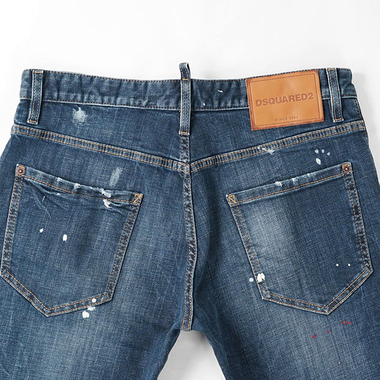 DSQUARED2 メンズ ジーンズ SLIM TWIST JEAN S74LB1874 S30664 ウォッシュブルー 470