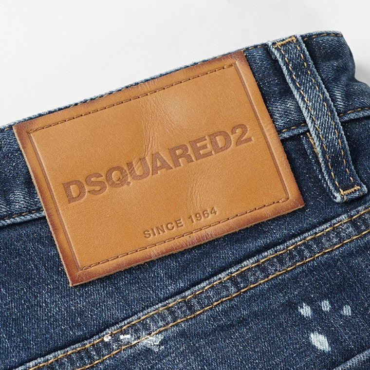 DSQUARED2 メンズ ジーンズ SLIM TWIST JEAN S74LB1874 S30664 ウォッシュブルー 470