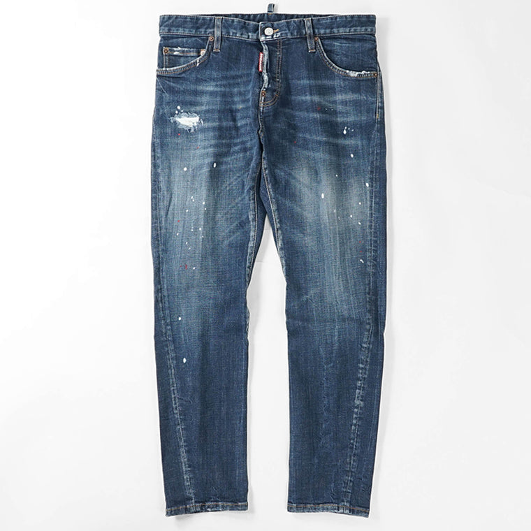 DSQUARED2 メンズ ジーンズ SLIM TWIST JEAN S74LB1874 S30664 ウォッシュブルー 470