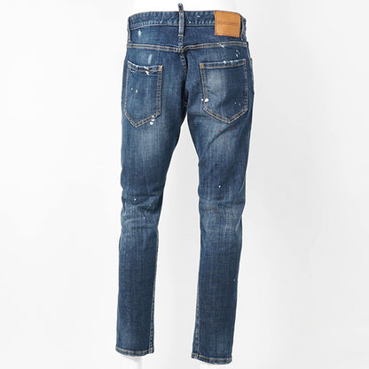 DSQUARED2 メンズ ジーンズ SLIM TWIST JEAN S74LB1874 S30664 ウォッシュブルー 470