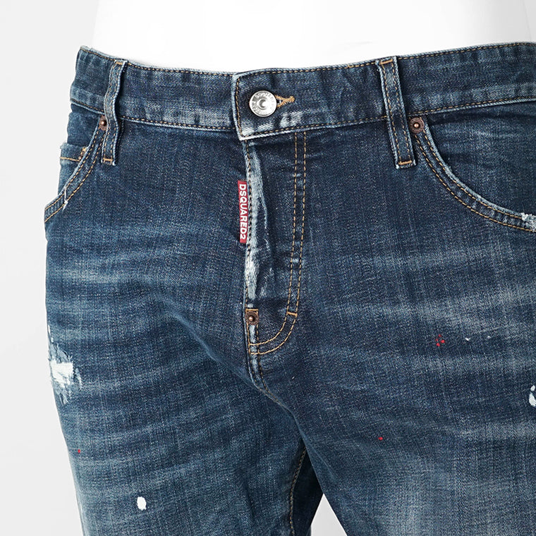 DSQUARED2 メンズ ジーンズ SLIM TWIST JEAN S74LB1874 S30664 ウォッシュブルー 470