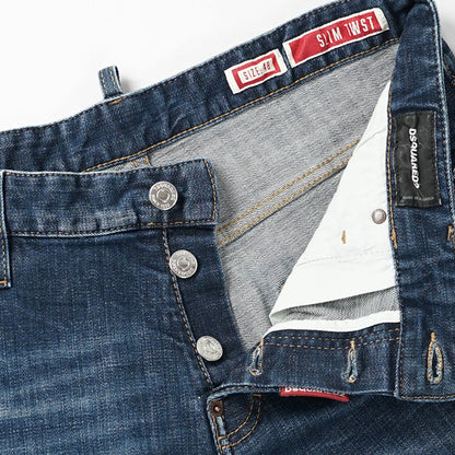DSQUARED2 メンズ ジーンズ SLIM TWIST JEAN S74LB1874 S30664 ウォッシュブルー 470