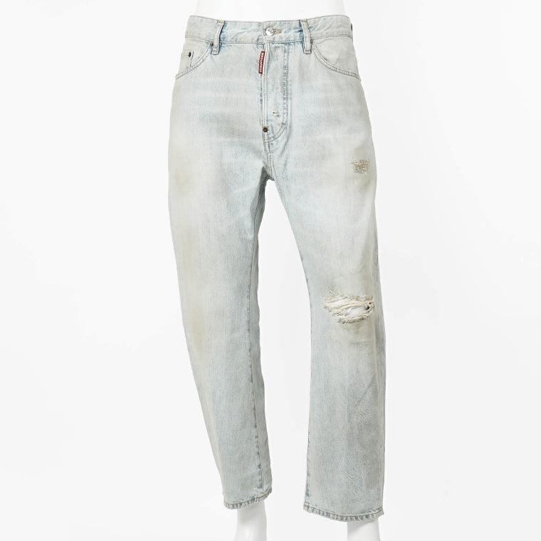 DSQUARED2 メンズ ジーンズ L.A. BRO JEAN S74LB1876 D30011 ウォッシュブルー 470