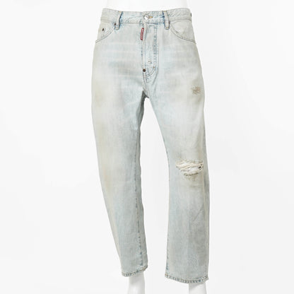 DSQUARED2 メンズ ジーンズ L.A. BRO JEAN S74LB1876 D30011 ウォッシュブルー 470