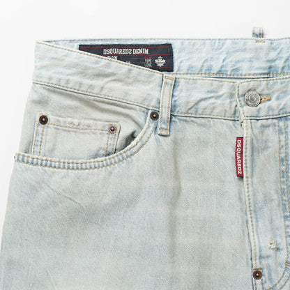 DSQUARED2 メンズ ジーンズ L.A. BRO JEAN S74LB1876 D30011 ウォッシュブルー 470