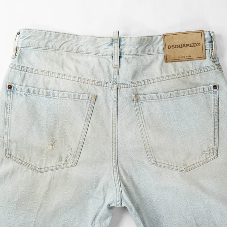 DSQUARED2 メンズ ジーンズ L.A. BRO JEAN S74LB1876 D30011 ウォッシュブルー 470