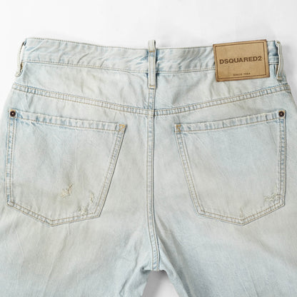 DSQUARED2 メンズ ジーンズ L.A. BRO JEAN S74LB1876 D30011 ウォッシュブルー 470