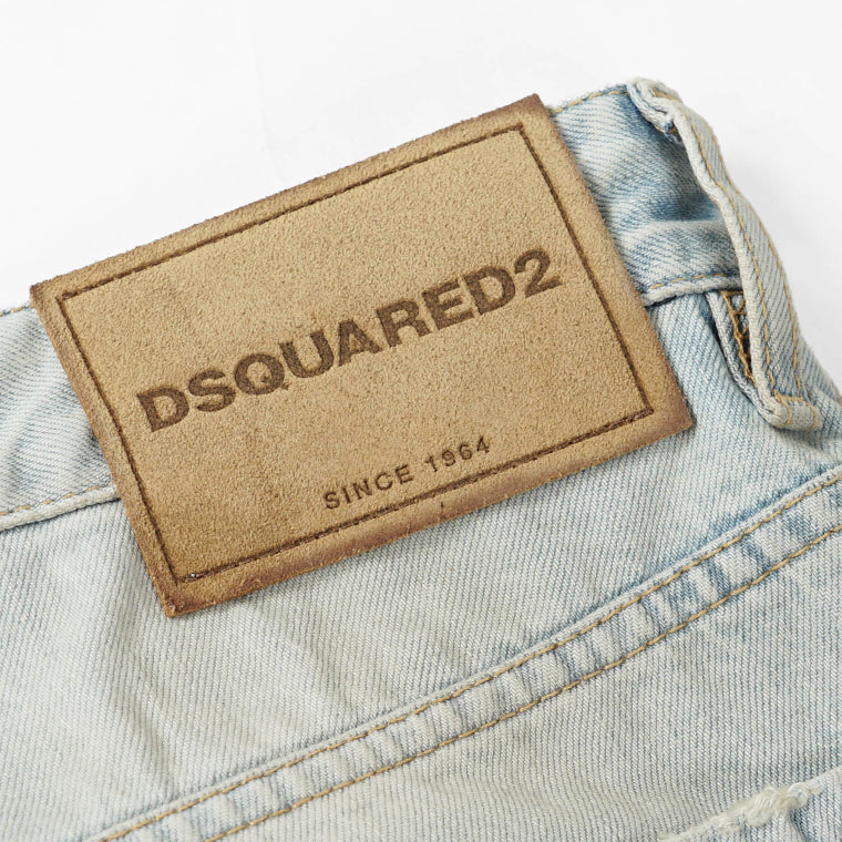 DSQUARED2 メンズ ジーンズ L.A. BRO JEAN S74LB1876 D30011 ウォッシュブルー 470