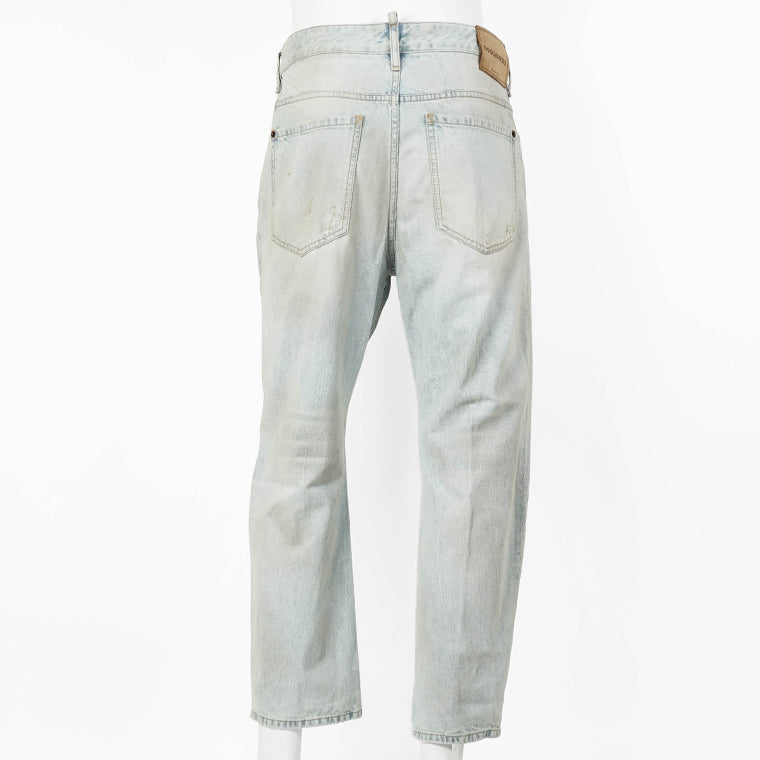 DSQUARED2 メンズ ジーンズ L.A. BRO JEAN S74LB1876 D30011 ウォッシュブルー 470