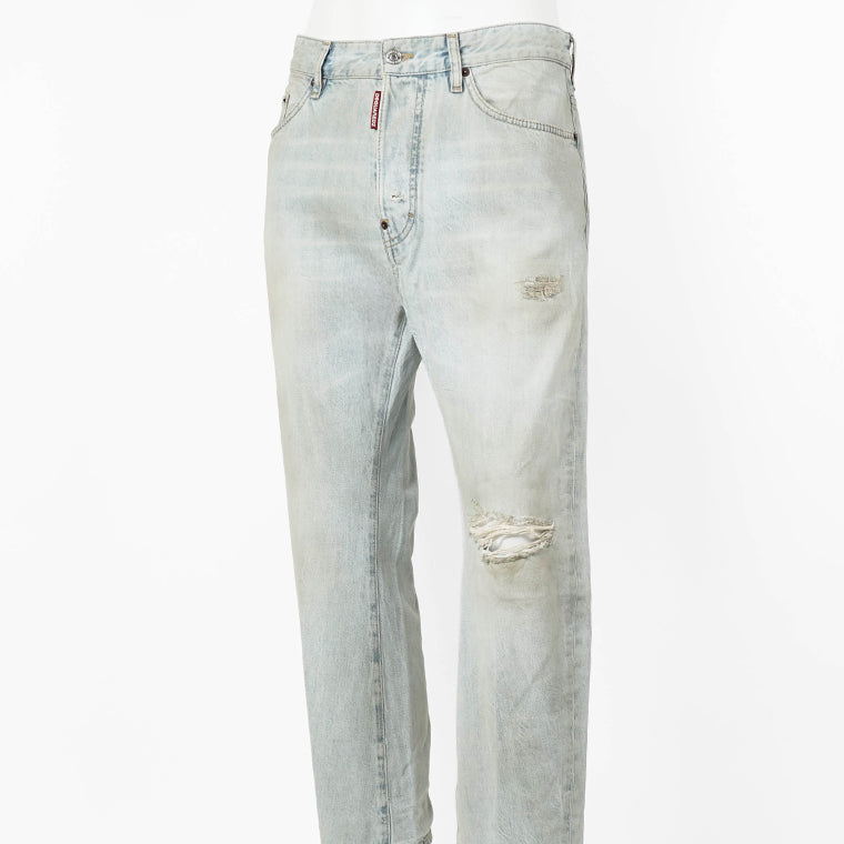 DSQUARED2 メンズ ジーンズ L.A. BRO JEAN S74LB1876 D30011 ウォッシュブルー 470