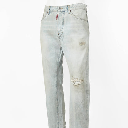 DSQUARED2 メンズ ジーンズ L.A. BRO JEAN S74LB1876 D30011 ウォッシュブルー 470