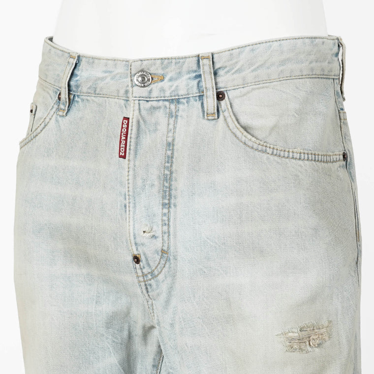 DSQUARED2 メンズ ジーンズ L.A. BRO JEAN S74LB1876 D30011 ウォッシュブルー 470