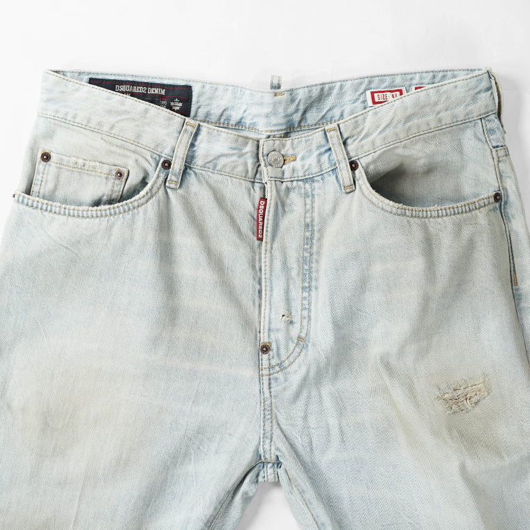 DSQUARED2 メンズ ジーンズ L.A. BRO JEAN S74LB1876 D30011 ウォッシュブルー 470