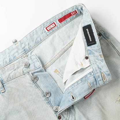DSQUARED2 メンズ ジーンズ L.A. BRO JEAN S74LB1876 D30011 ウォッシュブルー 470