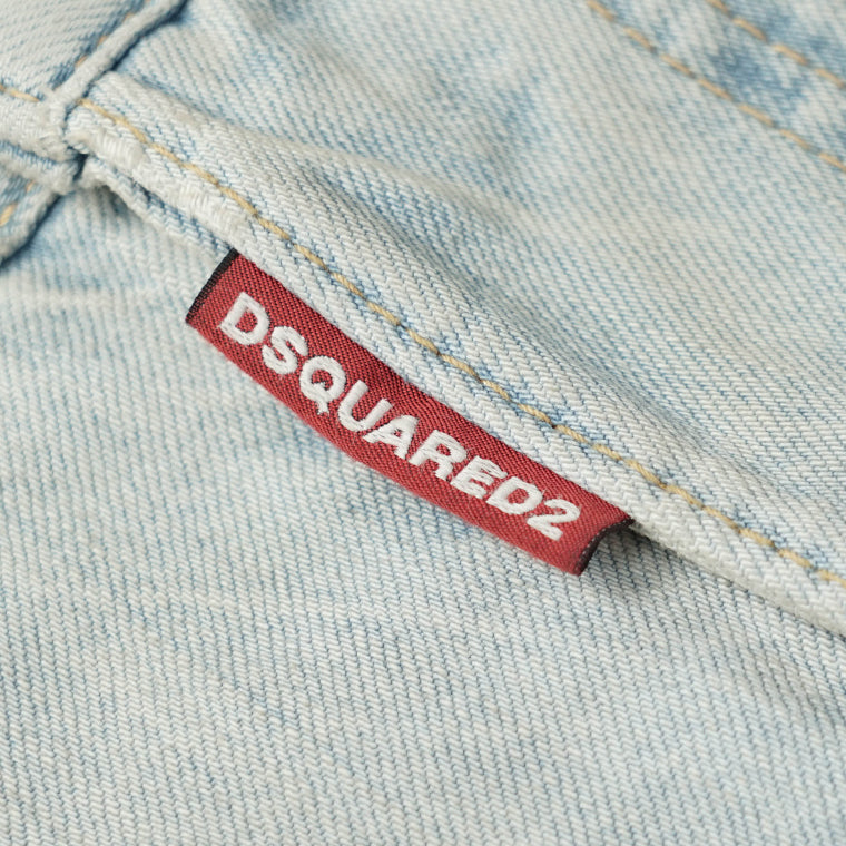DSQUARED2 メンズ ジーンズ L.A. BRO JEAN S74LB1876 D30011 ウォッシュブルー 470